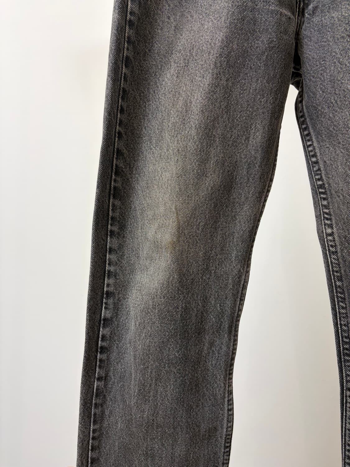 (30) 90s levis505 오렌지탭 흑청 데님팬츠 상품이미지9