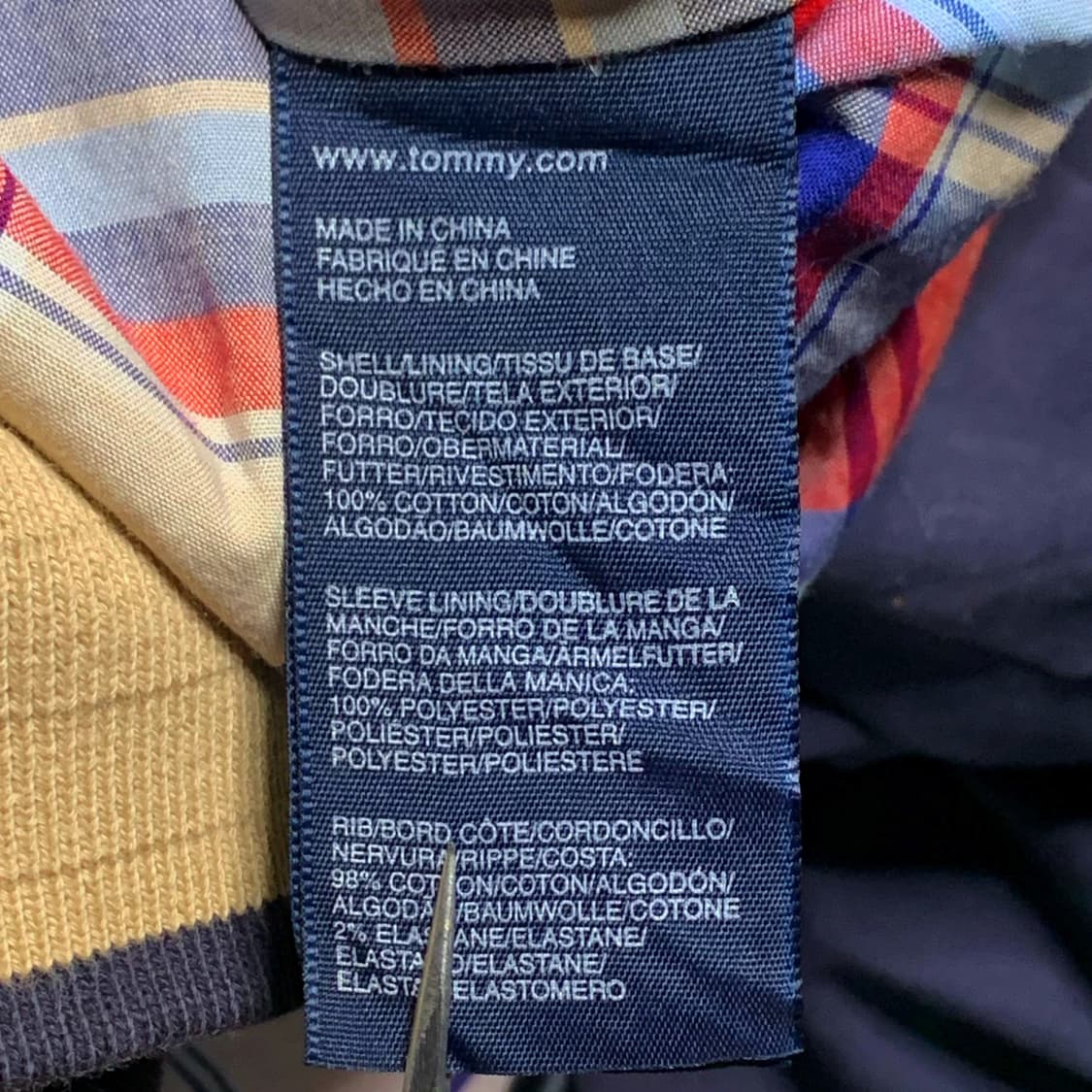 [M] 타미 힐피거 헤링턴 재킷 상품이미지6