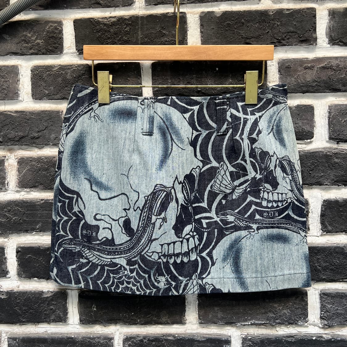 Sexy dynamite 스컬 데님 스커트 상품이미지1