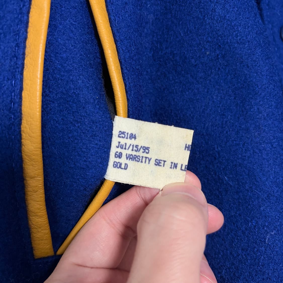 90s 골든베어 바시티 자켓 상품이미지7