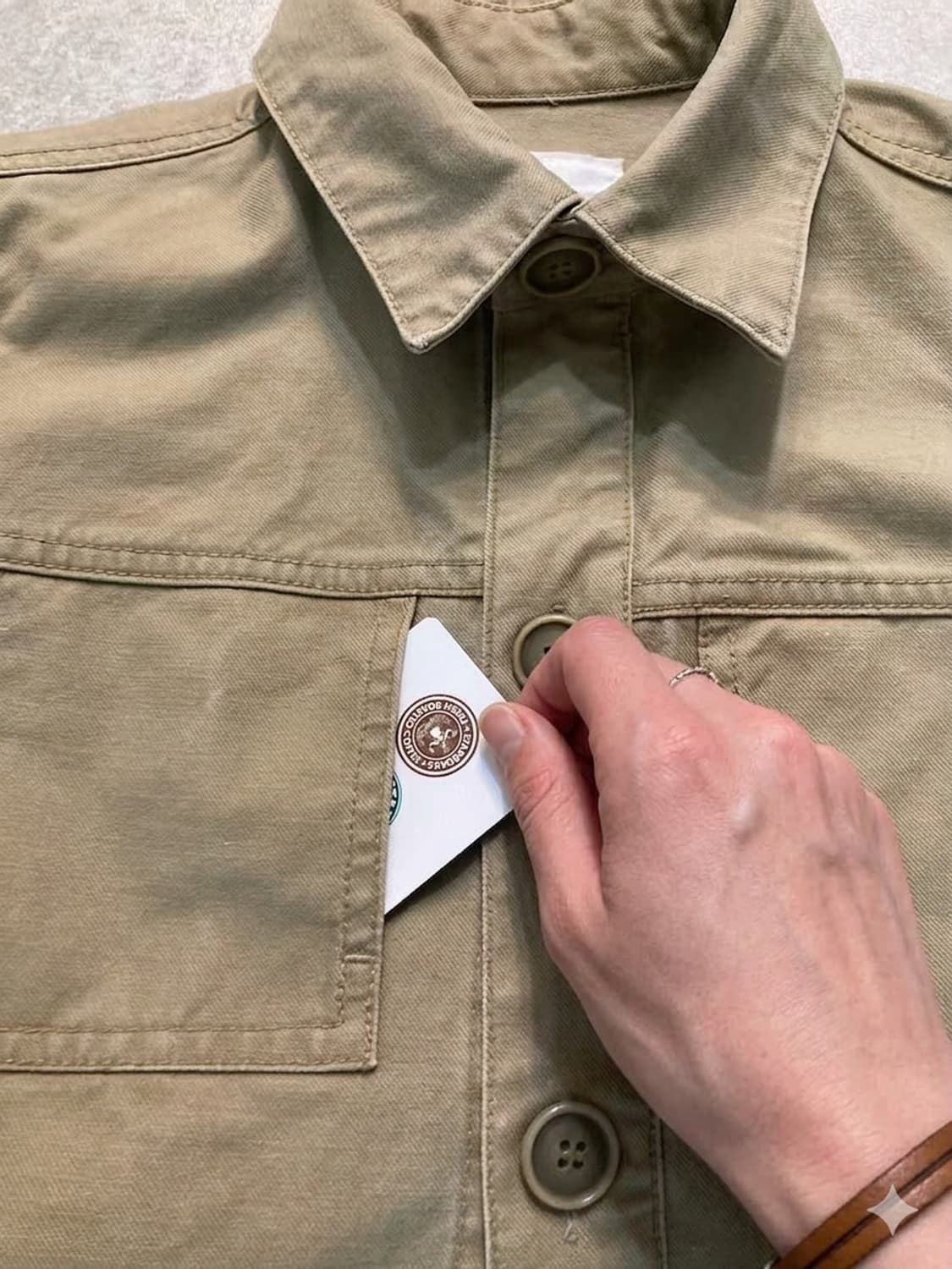 밀리터리 사파리 자켓 상품이미지5