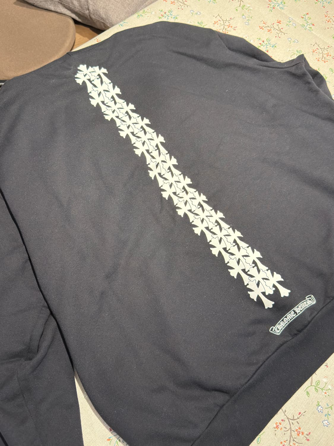 크롬하츠 세메터리 크로스 타이어트랙 후드 XXL 상품이미지2