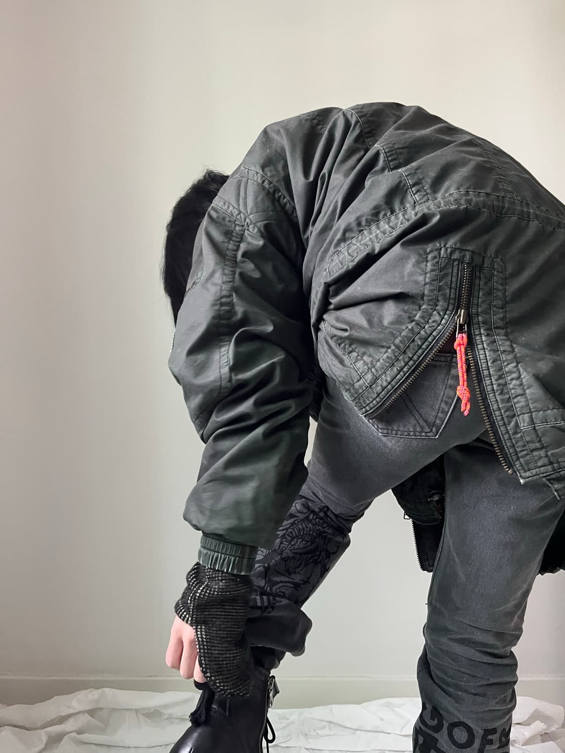 Neighborhood Graphic Print Denim Pants 상품이미지9