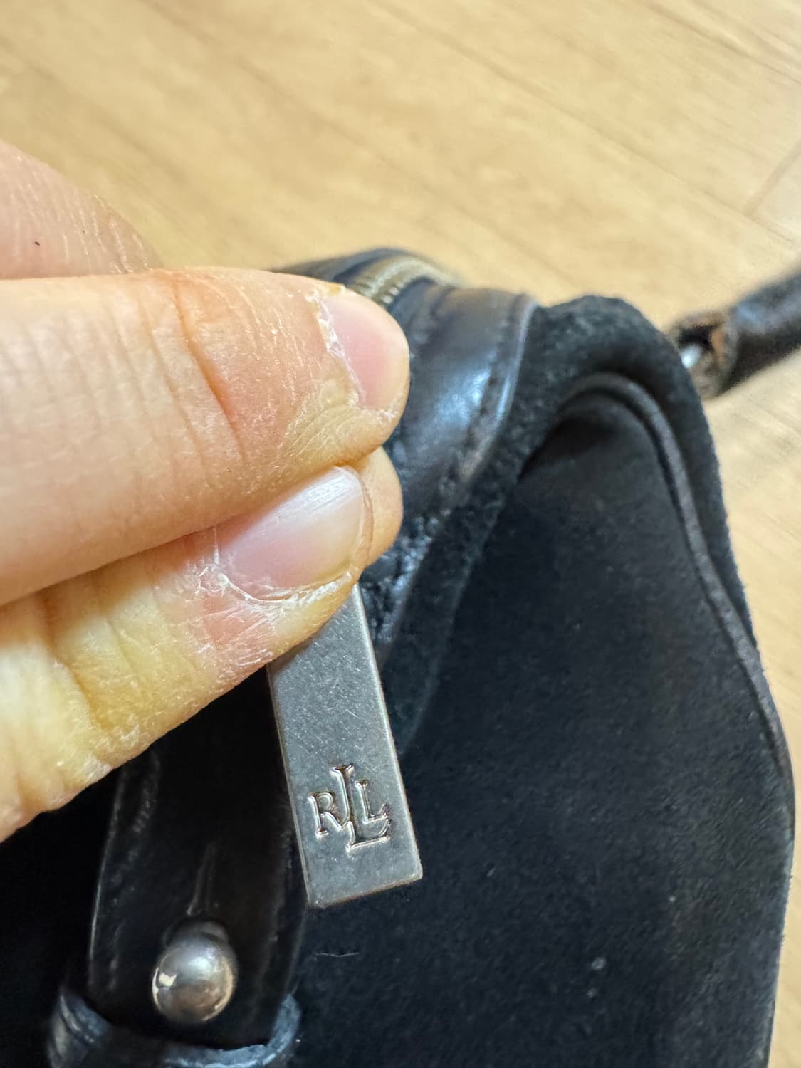 로렌랄프로렌 스웨이드 백 상품이미지5