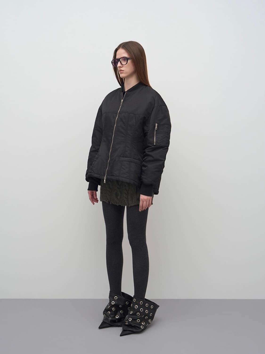 LCDC HOUR GLASS BOMBER JACKET 상품이미지2