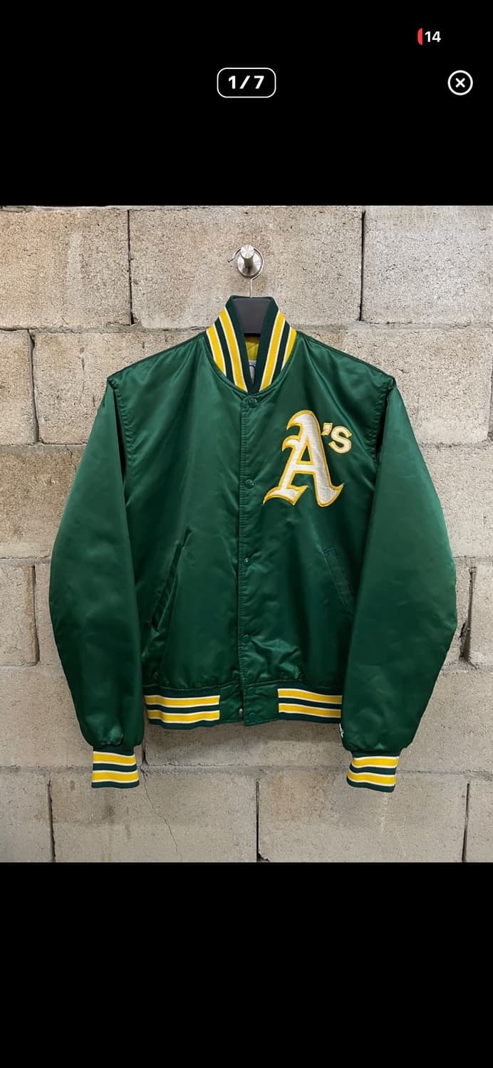 스타터 MLB 오클랜드 시티 자켓 상품이미지1