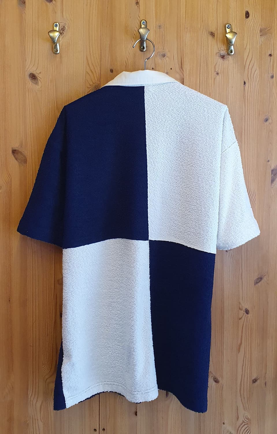105.Champion 컬러블록 카라티 상품이미지2