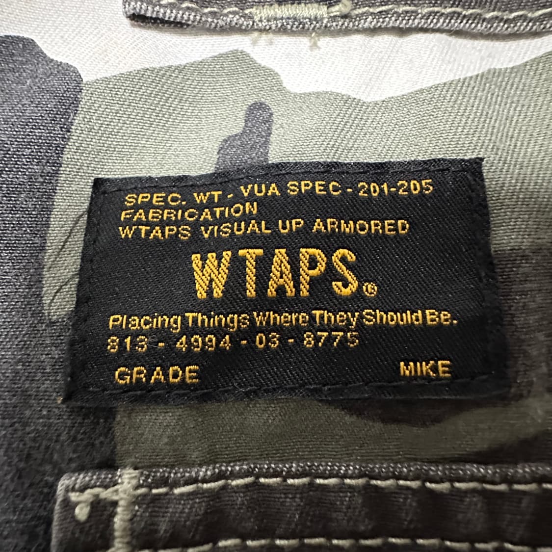 WTAPS camo jungle shirt jacket 상품이미지3