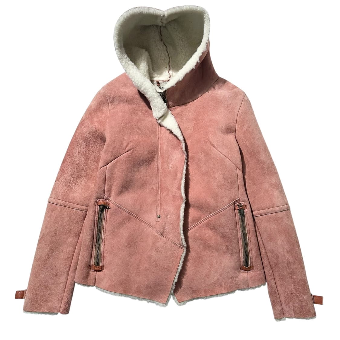 아비렉스 시어링 무스탕 후드 자켓 상품이미지3