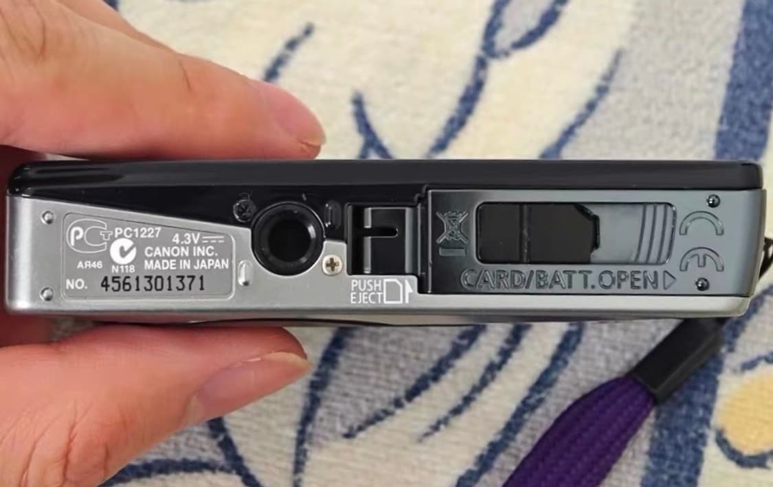 캐논 익서스 75 CANON IXUS 75 빈티지 디지털카메라 디카 상품이미지10