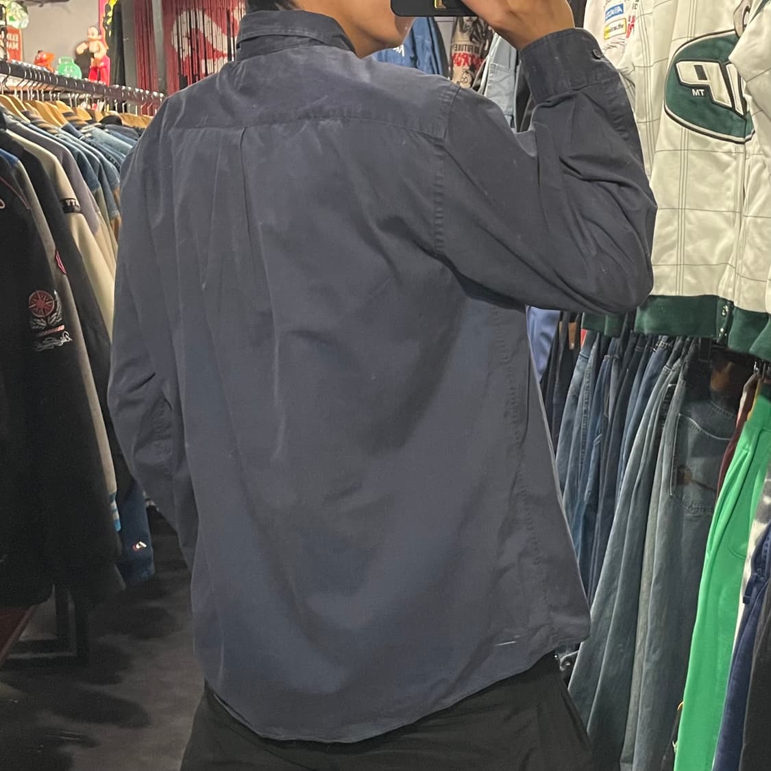 [IM] carhartt 칼하트 네이비 긴팔셔츠 상품이미지5