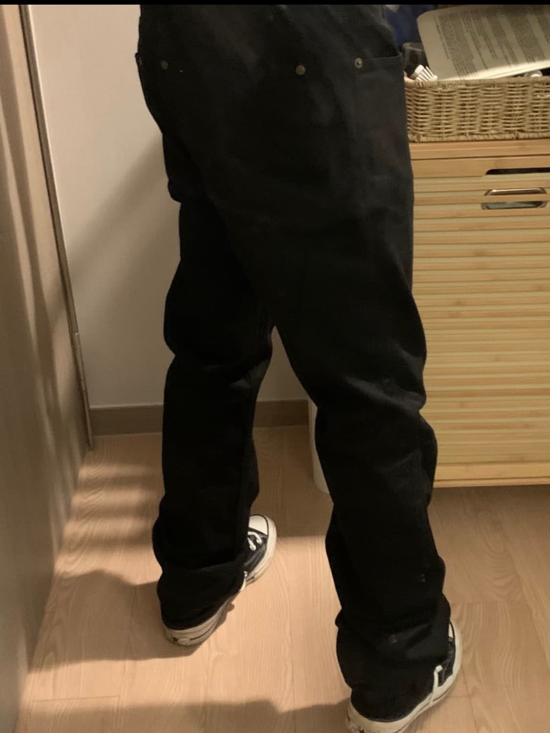 아크네 블라콘스트 max stay black 진 상품이미지3