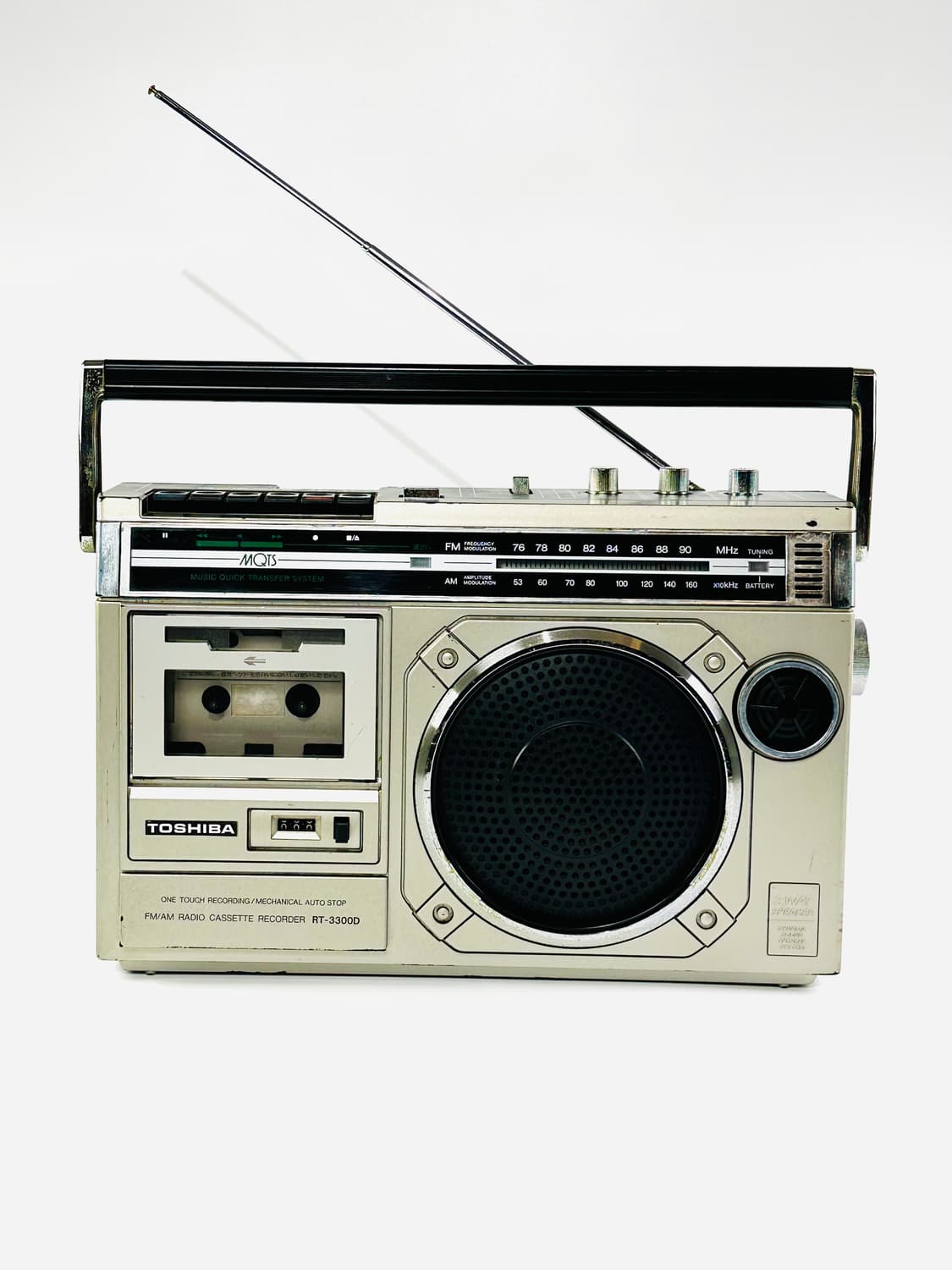 도시바 빈티지 RT-3300D 라디오 카세트 플레이어 레코더 상품이미지2