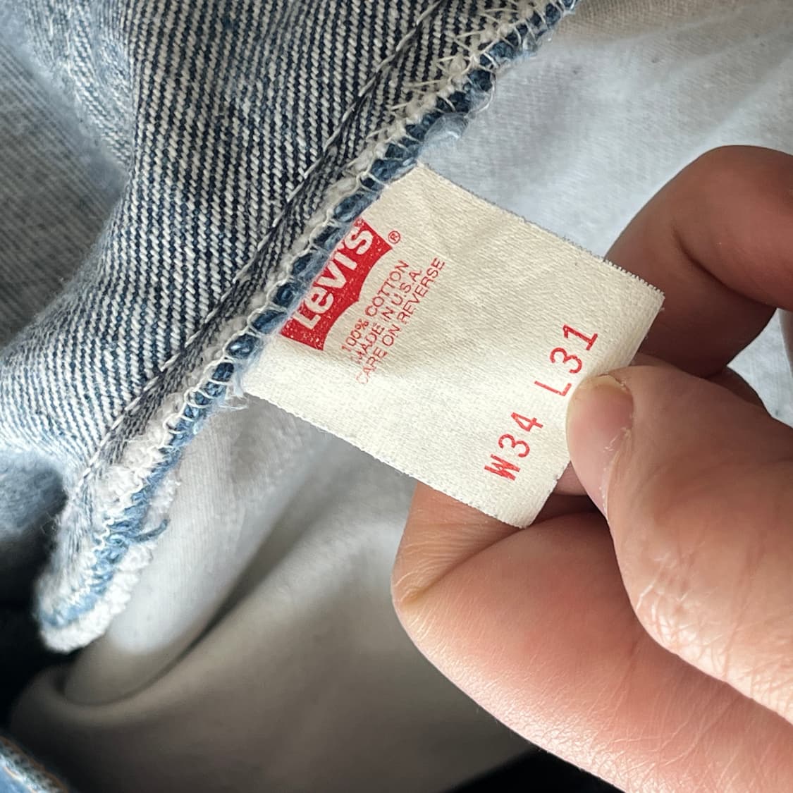 90s 리바이스517 오렌지탭 [32/표기34] 상품이미지6