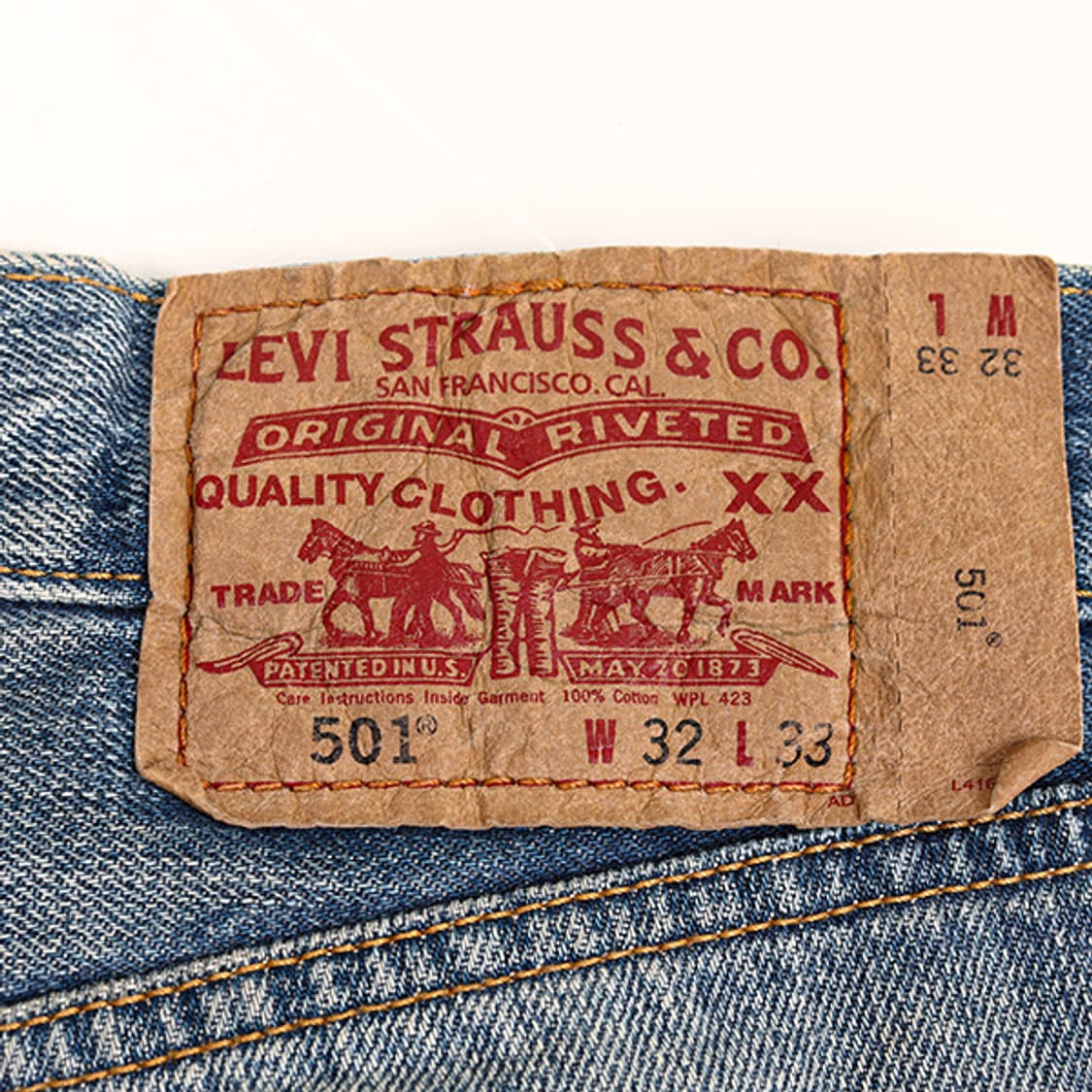 리바이스 00s 501 디스트로이드 데님 진 (32)  상품이미지8
