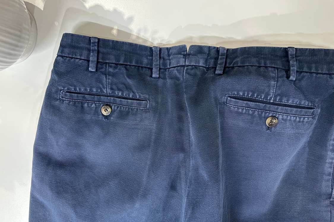 로로피아나 버뮤다 팬츠 쇼츠 반바지 네이비 50 상품이미지4