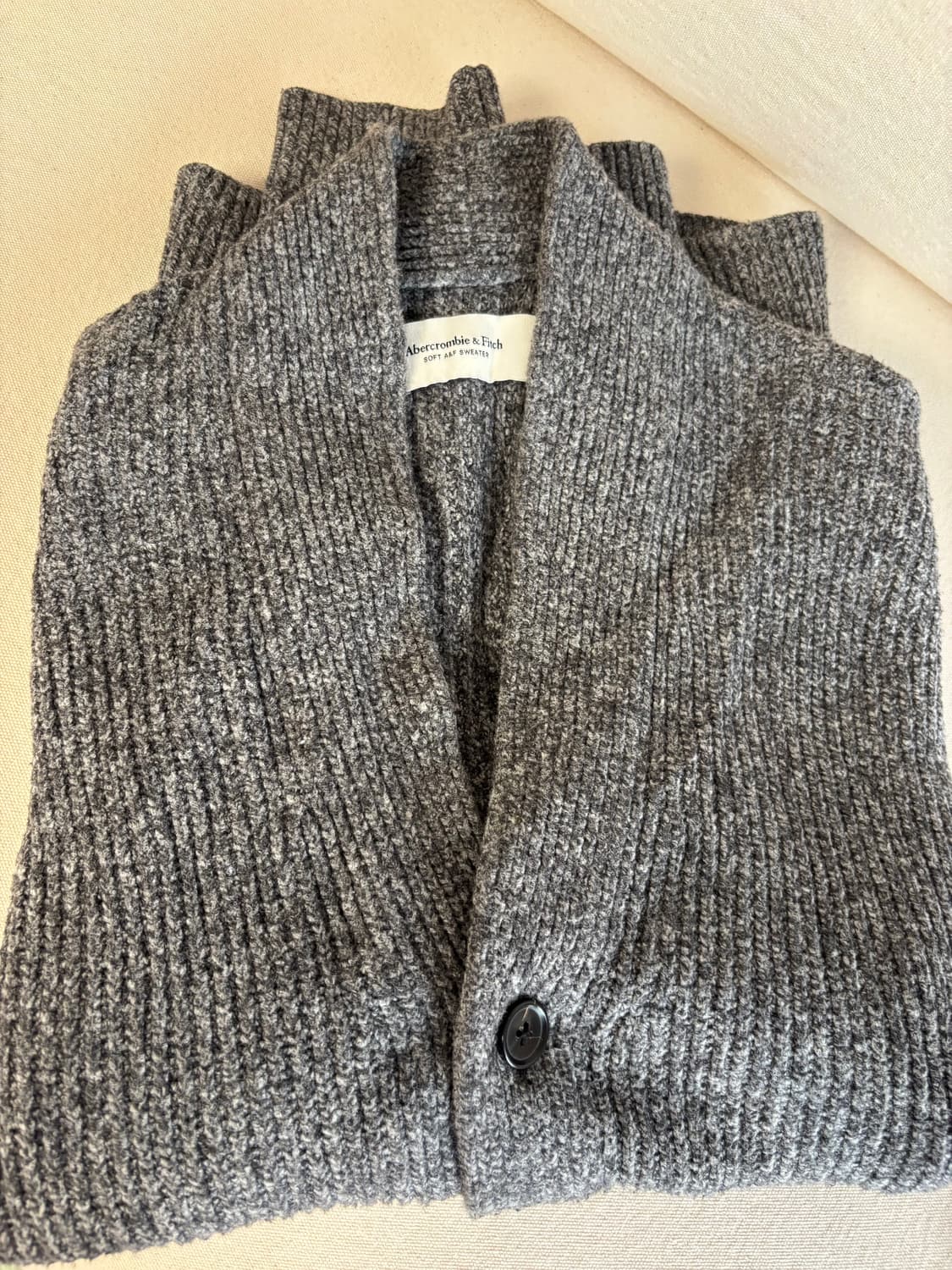 아베크롬비 소프트 니트 가디건 XL  상품이미지1