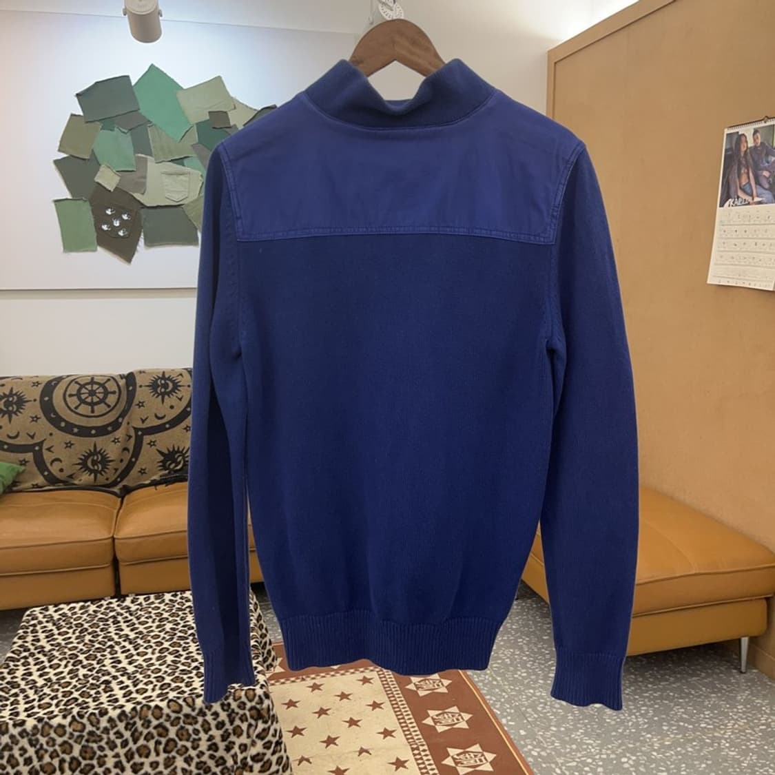 라코스테 모던 캐주얼 빈티지 레트로 집업 니트 가디건 3 C09335 상품이미지4