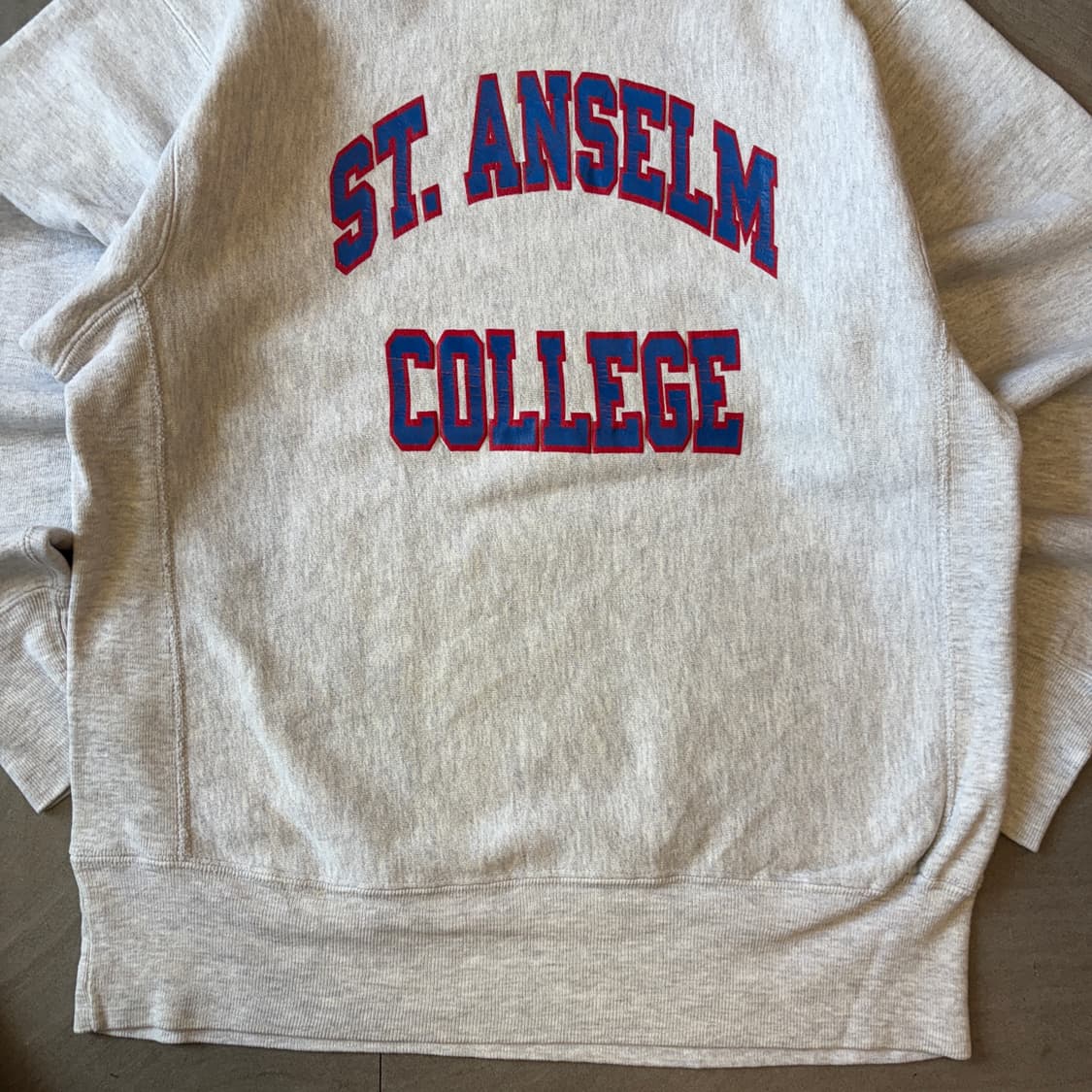 90s 90년대 미국 생산 챔피온 리버스위브 멜런지 스웻셔츠 상품이미지4