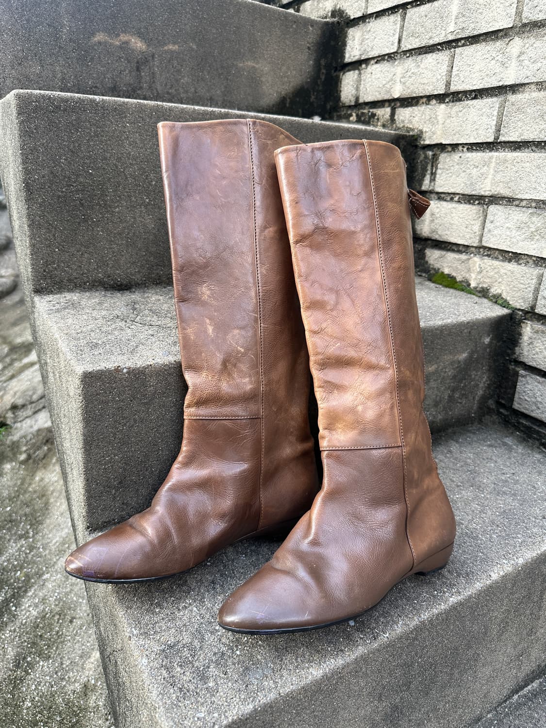Esquire brown aging boots 상품이미지6
