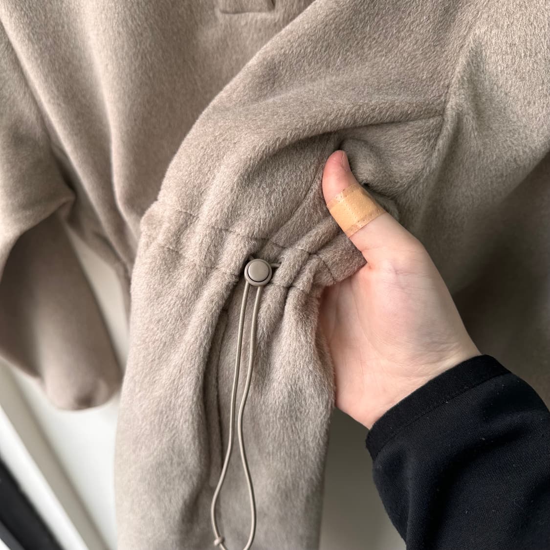 15265 - 스노우피크 웜 플리스 스탠드넥 원피스 상품이미지5