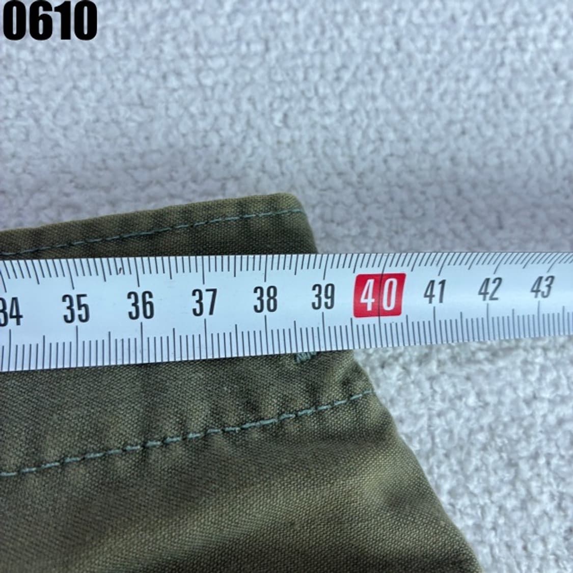 카키색 카고 조거팬츠  상품이미지4
