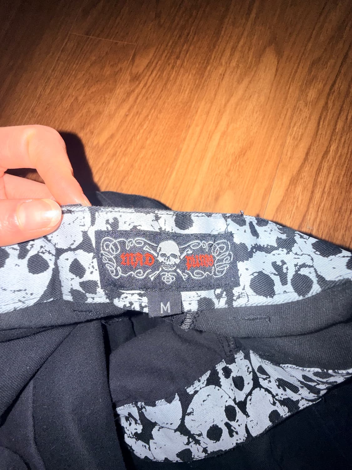 매드펑크 로우라이즈 부츠컷 디테일 팬츠 상품이미지4