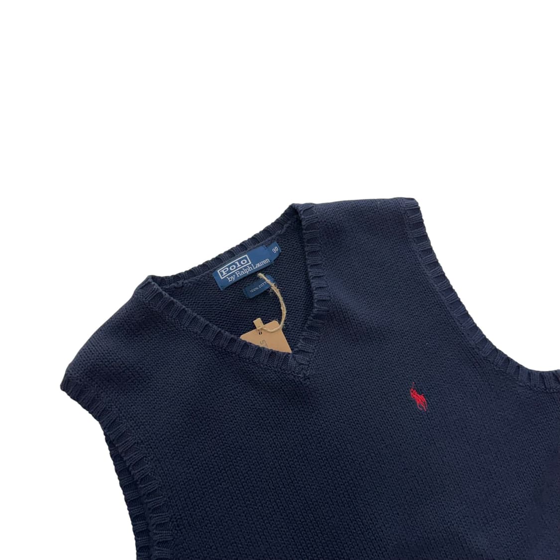 [93] 90's 폴로 랄프로렌 브이넥 니트 베스트 상품이미지2