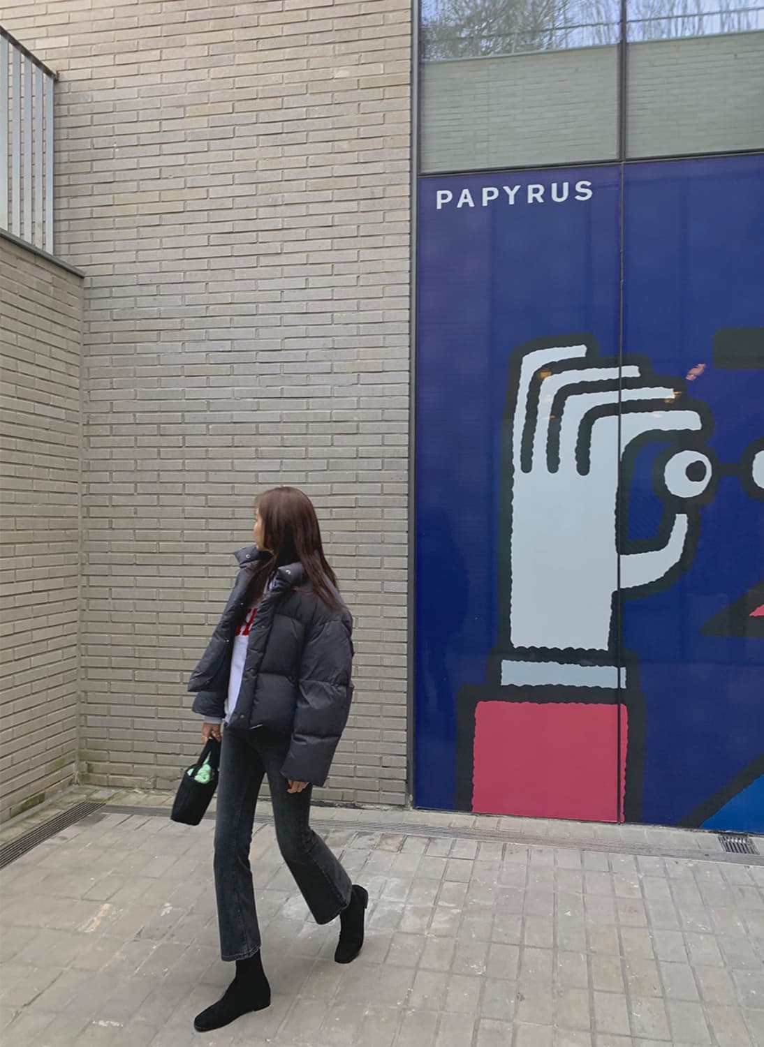 프로스트제이 구스 다운 숏 패딩 상품이미지3