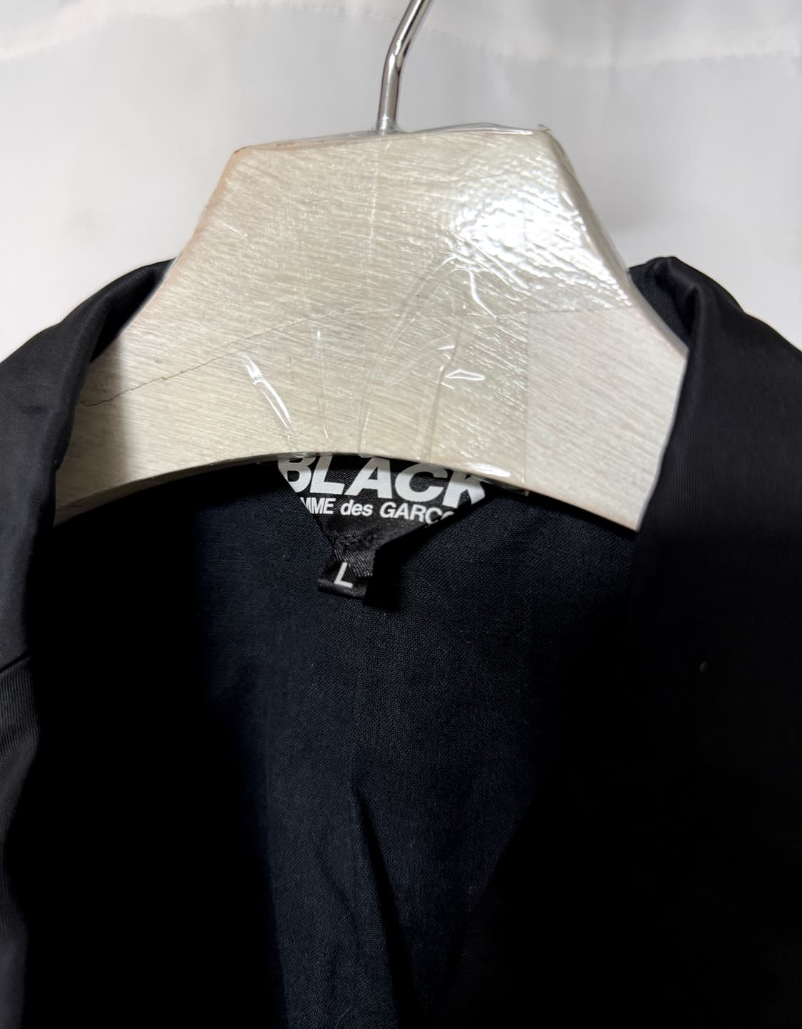 꼼데가르송 18s 리버스 헤어리 나일론 혼방 코트 상품이미지5