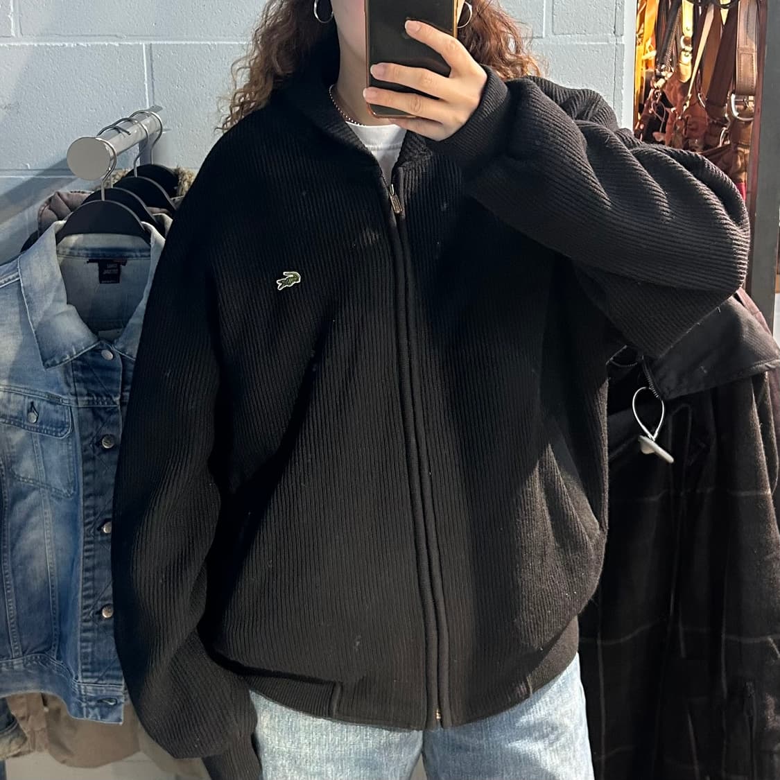 Vintage Lacoste Wool Jacket 상품이미지9