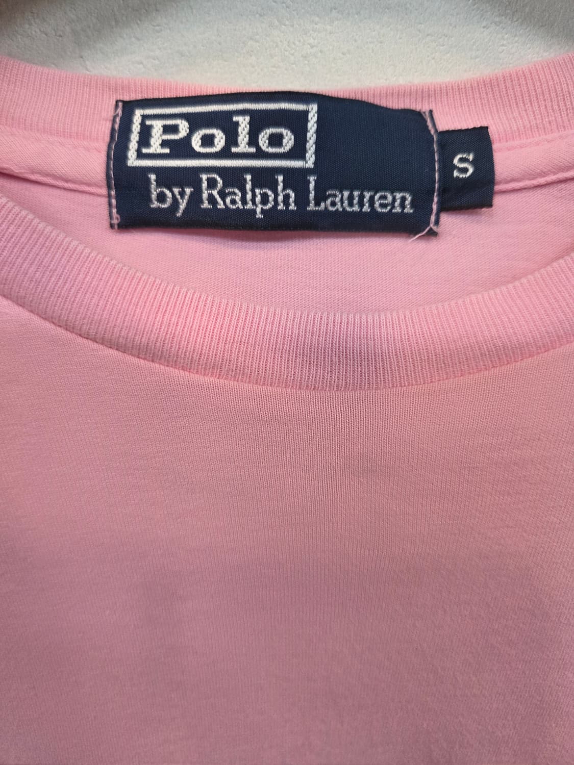 폴로랄프로렌 구형 빈티지 포켓반팔 s 핑크 상품이미지3