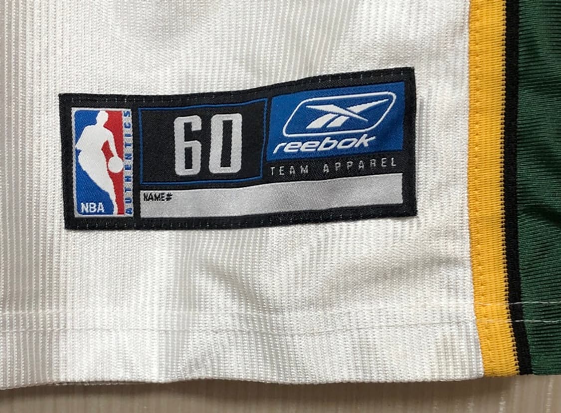 NBA 리복 시애틀슈퍼소닉스 올드유니폼/져지 60(4XL) #20 페이튼 상품이미지7