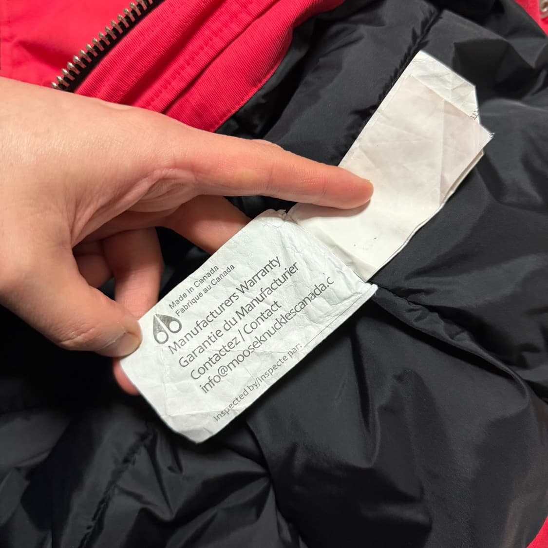 무스너클 스털링 패딩 자켓 (우먼스) 상품이미지9