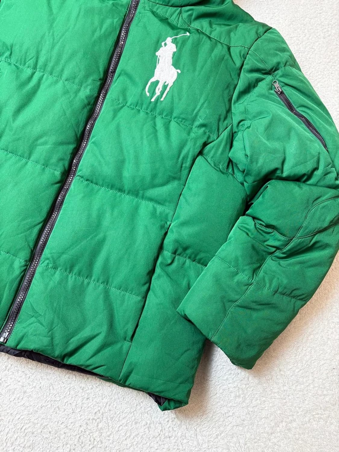 폴로 랄프로렌 00's 빅포니 다운 푸퍼 후디 패딩 PN6561 상품이미지5