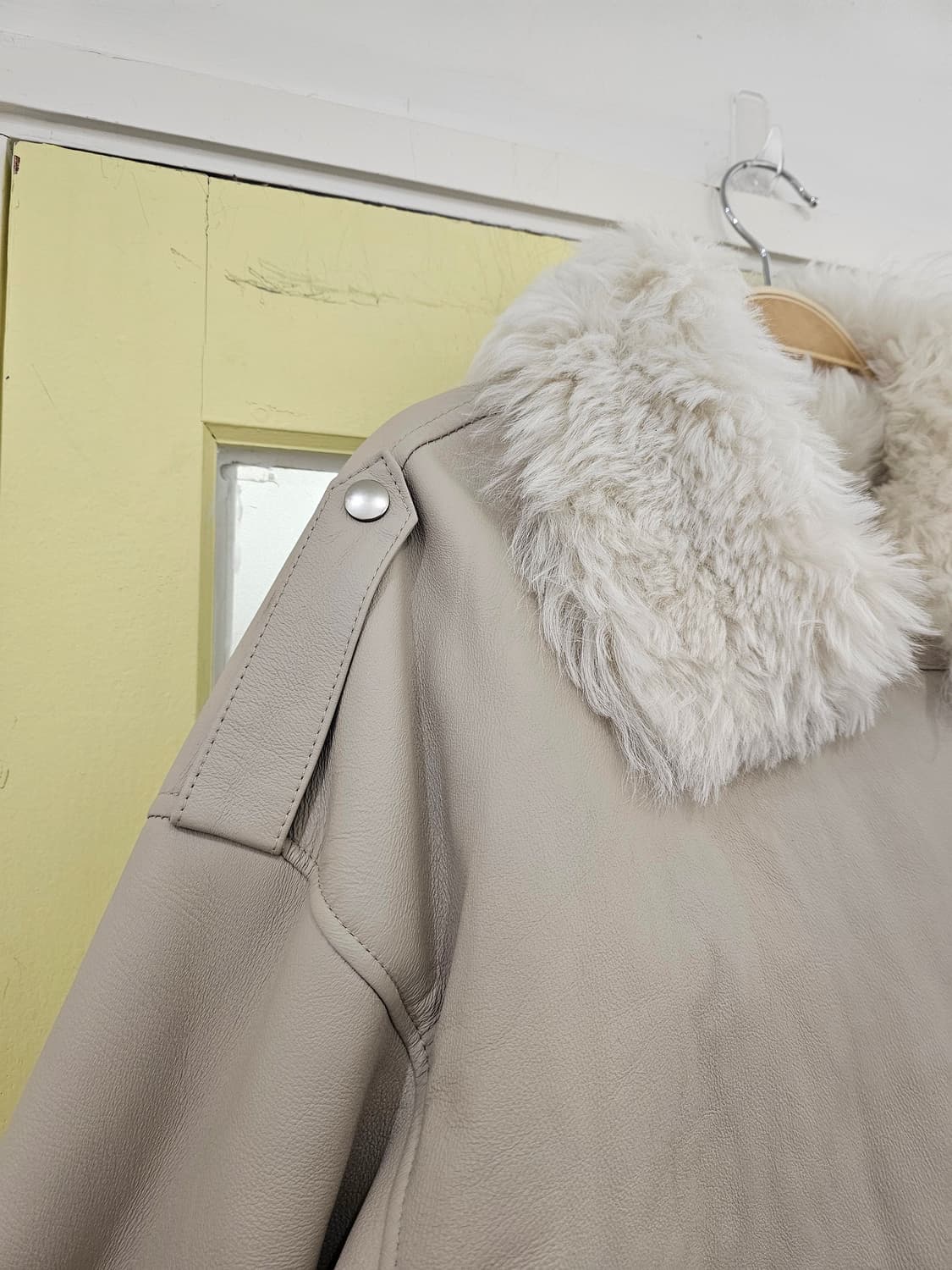 Sheepskin&Fur 라이더 자켓 상품이미지6