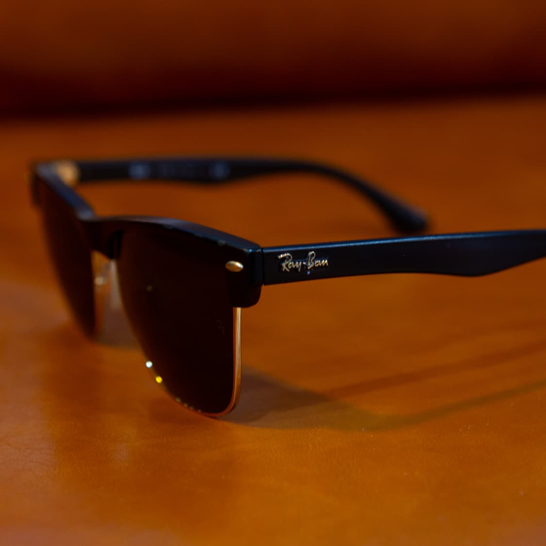 레이밴 클럽마스터 오버사이즈드 57 블랙 상품이미지5