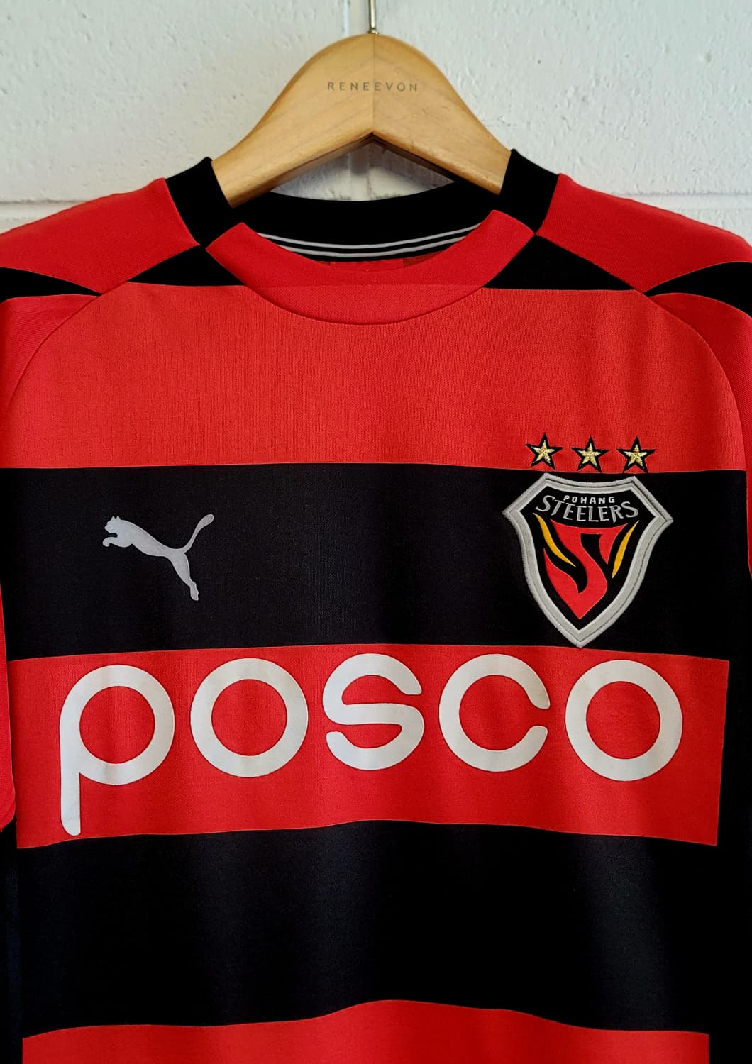 [XS.85] 푸마 2005 포항스틸러스 홈 유니폼(No.20 이동국) 상품이미지3