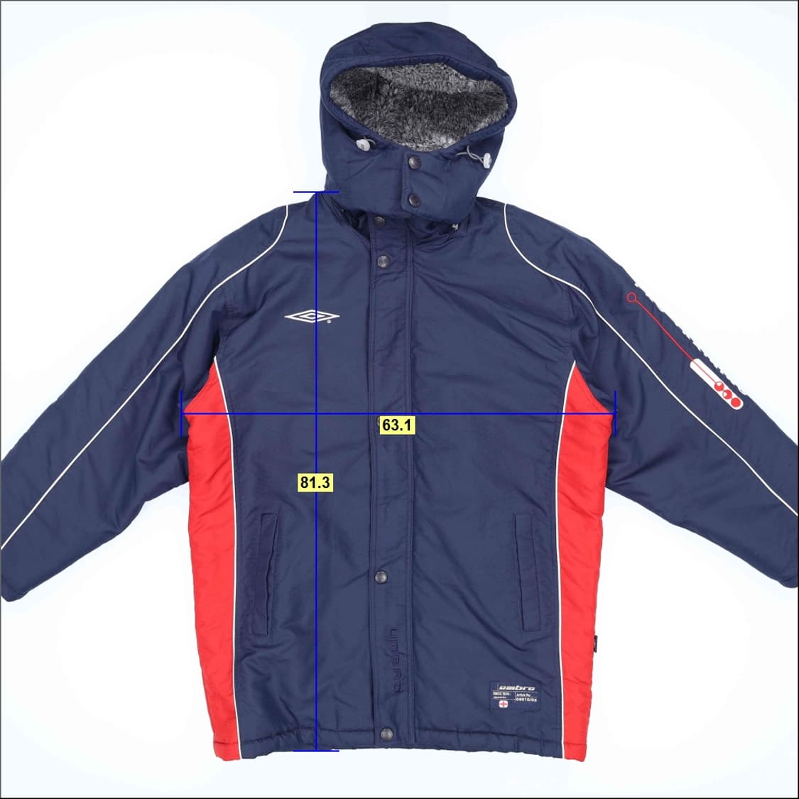 [100] 엄브로 올드스쿨 점퍼 1208H1 상품이미지7