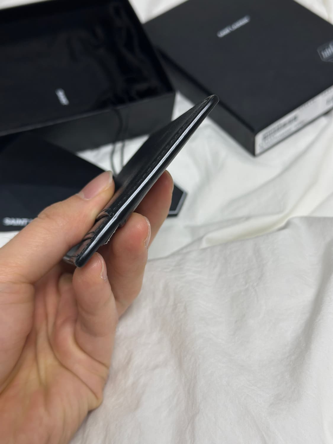 생로랑 스무스 레더 파리 카드 케이스 상품이미지4