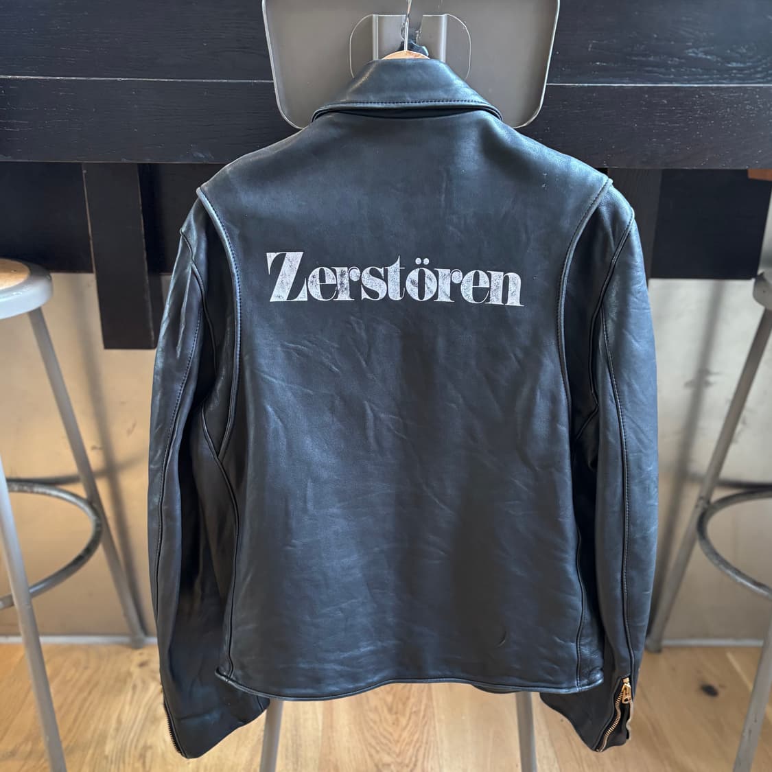 언더커버 21SS 레더자켓 상품이미지2