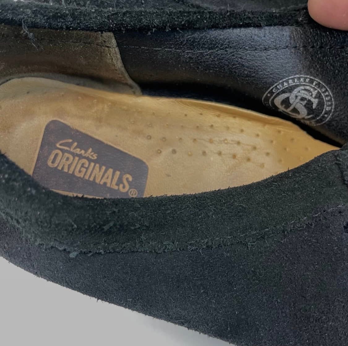 클락스 왈라비 슈즈 블랙 245 상품이미지2