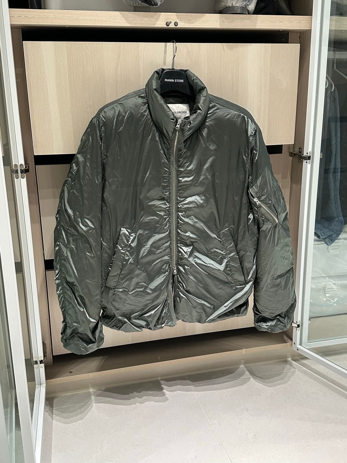 어널러코드 항공패딩 상품이미지1