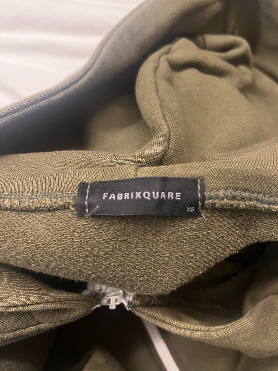 Badblood 크롭 후드집업 XS 상품이미지3