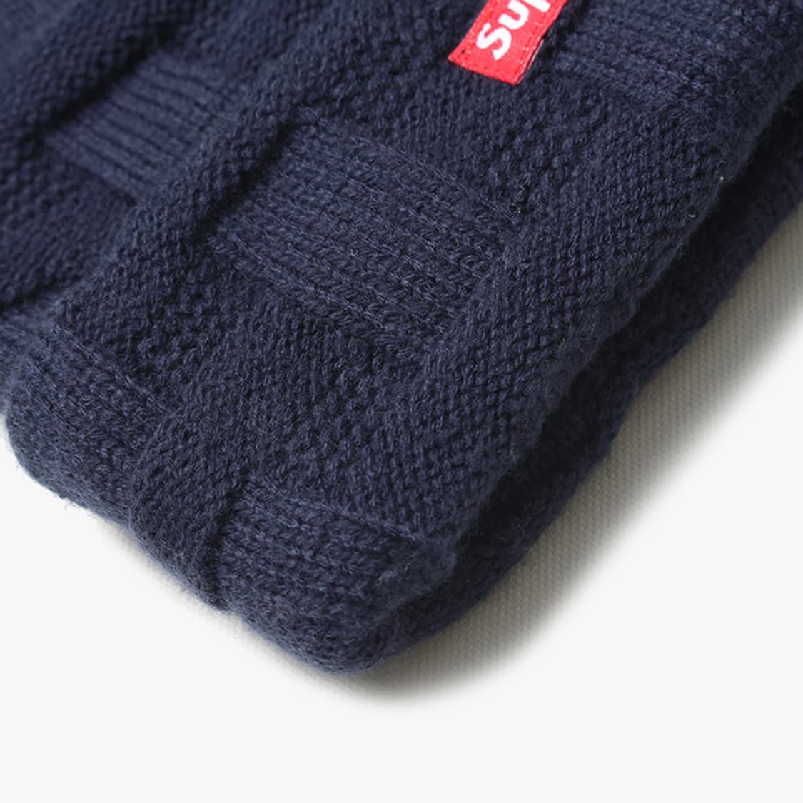  SUPREME "Navy Beanie" 상품이미지5
