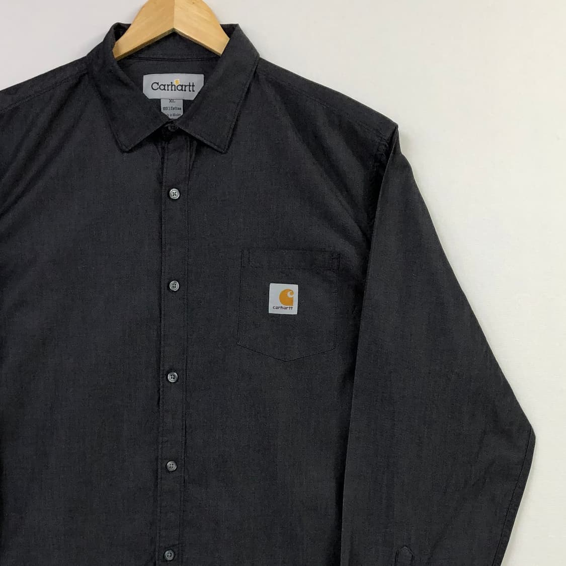 XL 칼하트 블랙 데님 셔츠 상품이미지1