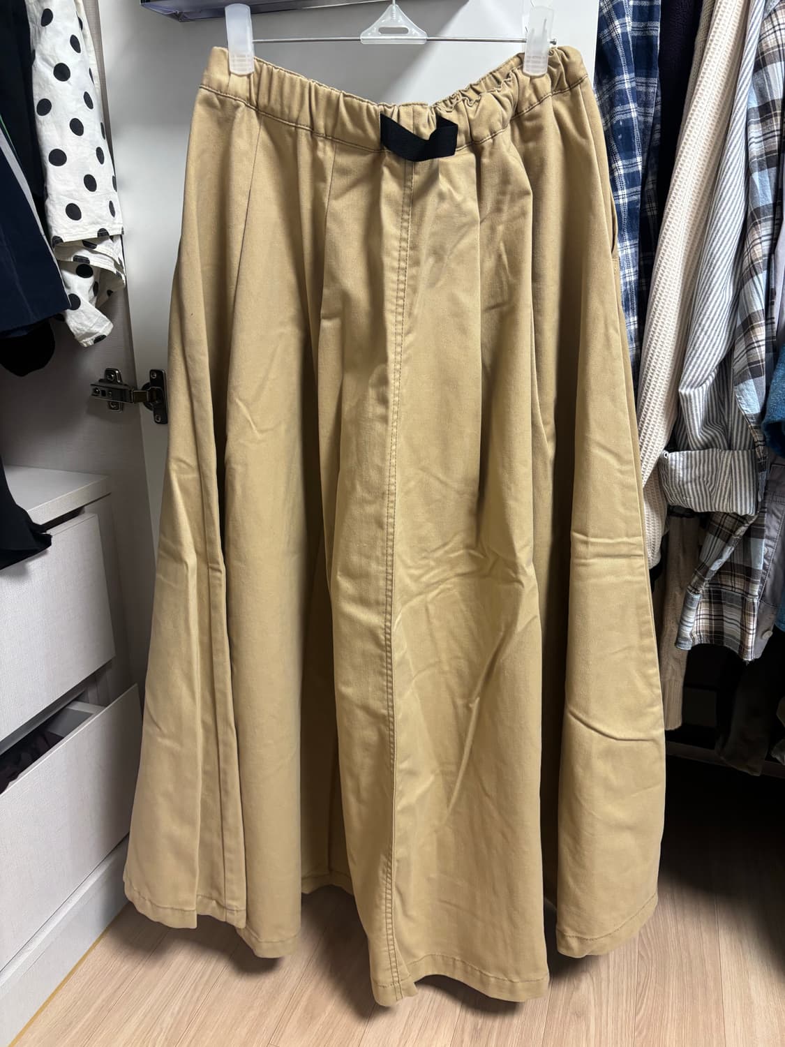 니코앤드 롱스커트 베이지 상품이미지3