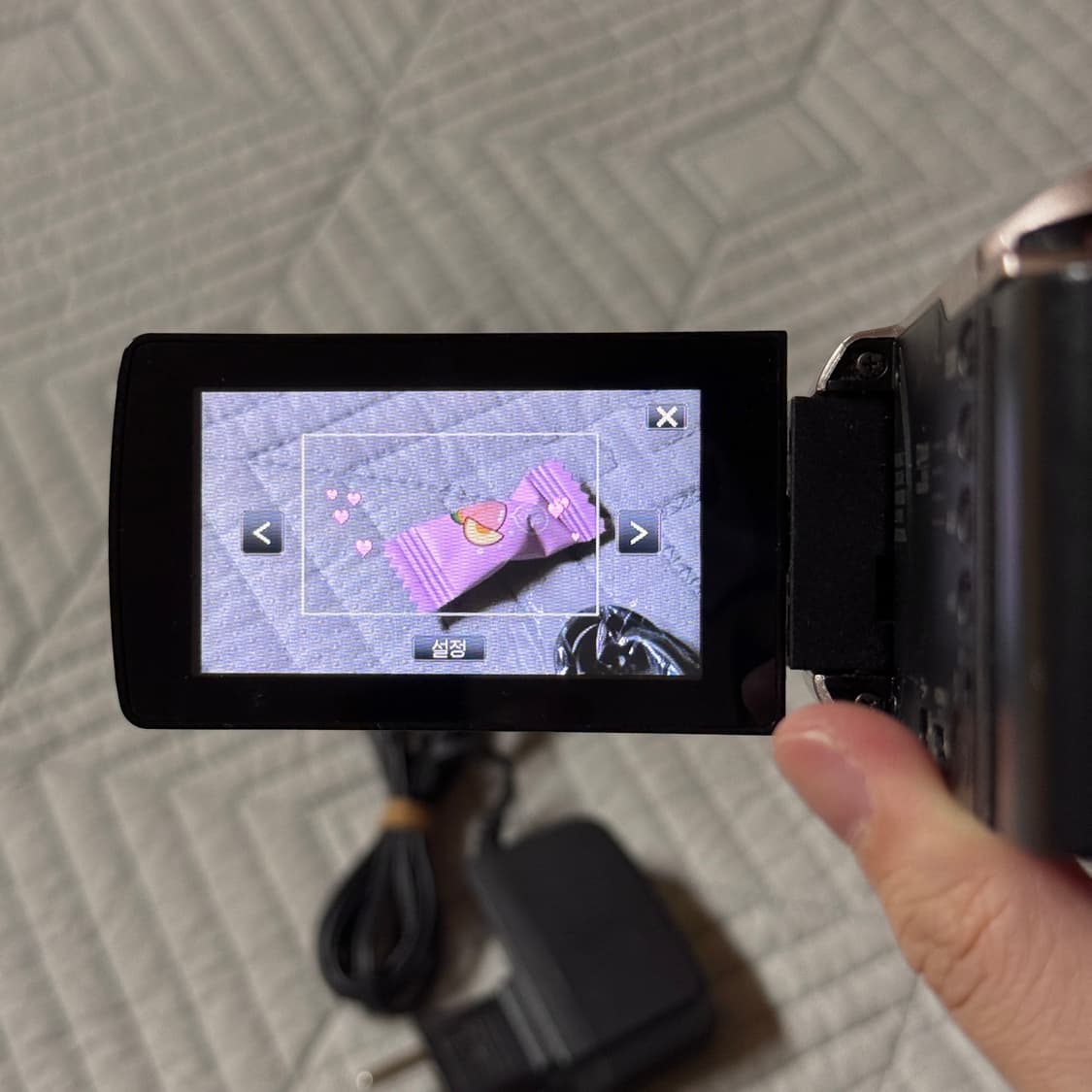 JVC GZ-HM670 핑크캠코더 빈티지캠코더 디카 카리나캠코더 카메라 상품이미지9