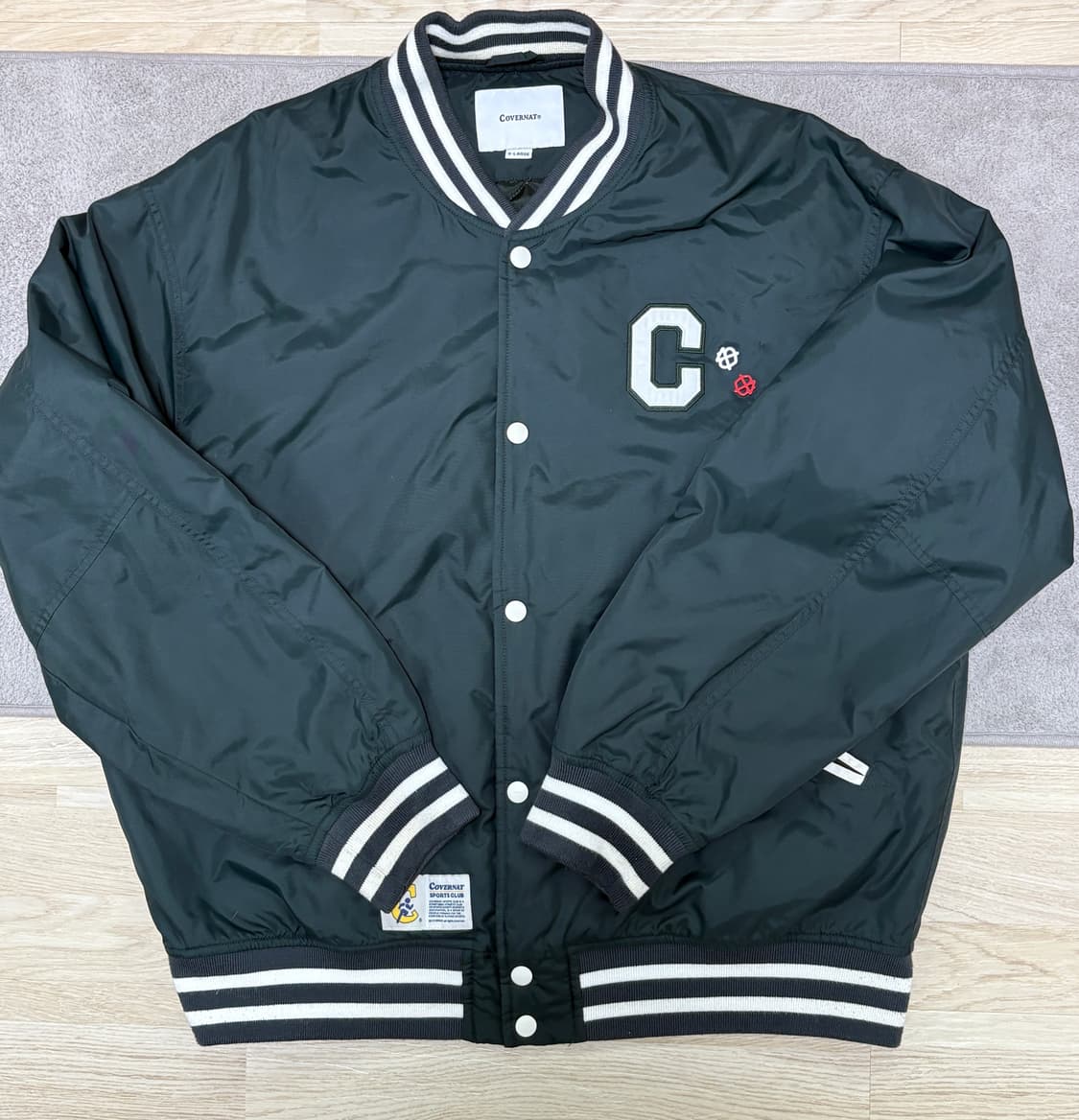 [S급] 대장급 봄코디완성🌸❗️커버낫 바시티 자켓 XL 상품이미지1