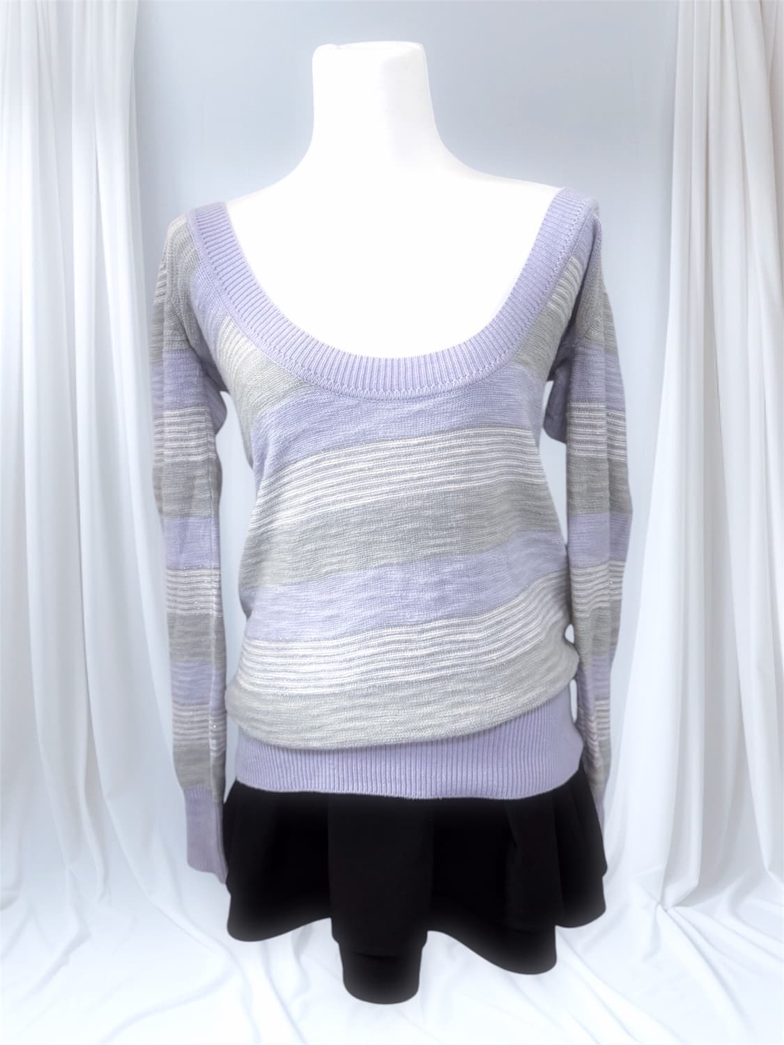 빈티지 파스텔 펄 니트 상품이미지1